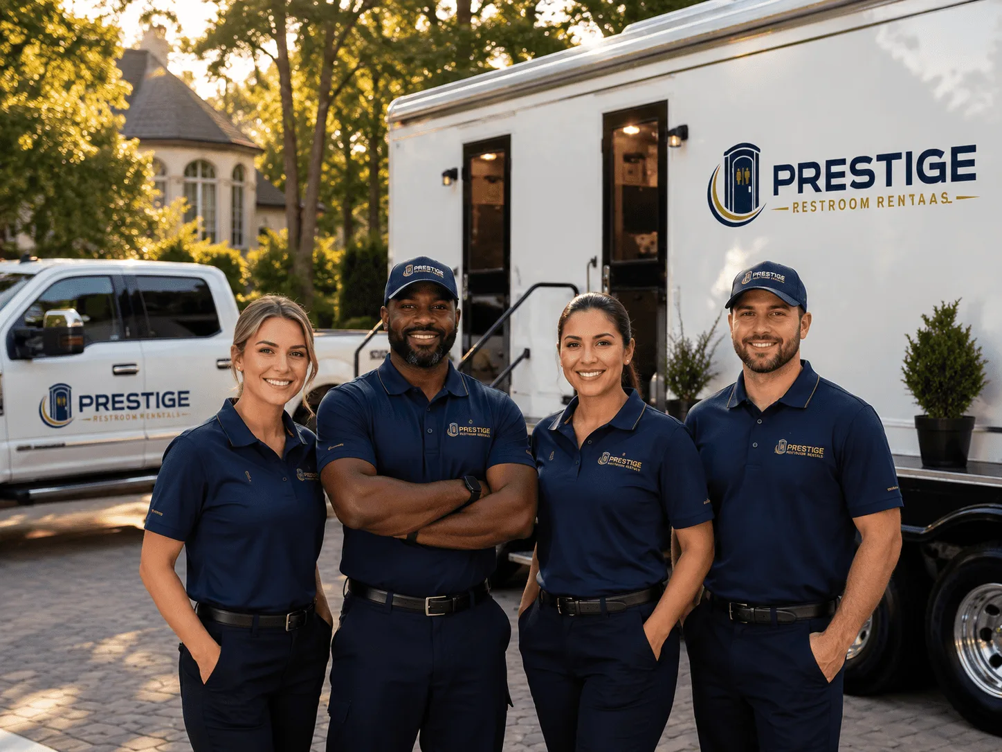 Trusted Luxury Portable Restrooms company in Orange, TX